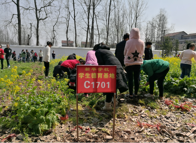 沅江市新华学校150名师生德育基地“大练兵”8